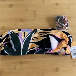Bandeau Bikini Top w Attachable straps